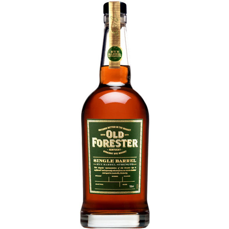 Old Forester Single Barrel Rye Barrel Strength Kentucky Straight Rye Whiskey, Warehouse L 64.35%ABV - ForWhiskeyLovers.com