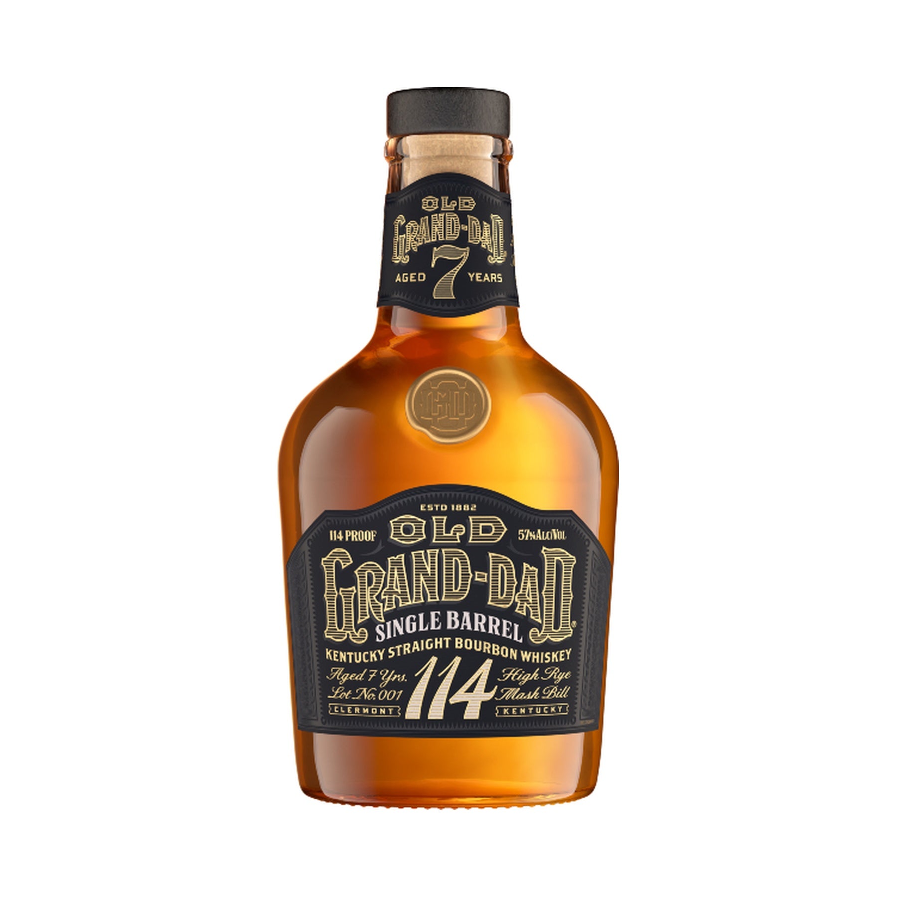 Old Grand-Dad 114 Single Barrel 7 Year Bourbon 750ml - ForWhiskeyLovers.com