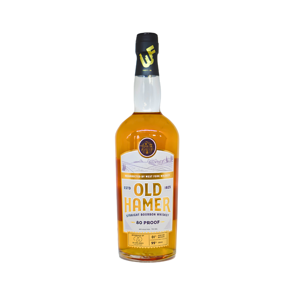 Old Hamer Straight Bourbon Whiskey 750ml - ForWhiskeyLovers.com