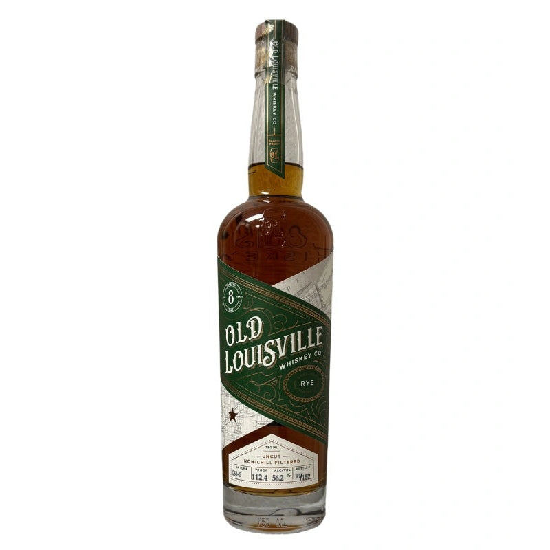 Old Louisville Straight Rye Whiskey Uncut Batch #Kitsap 8 year 750 ML - ForWhiskeyLovers.com