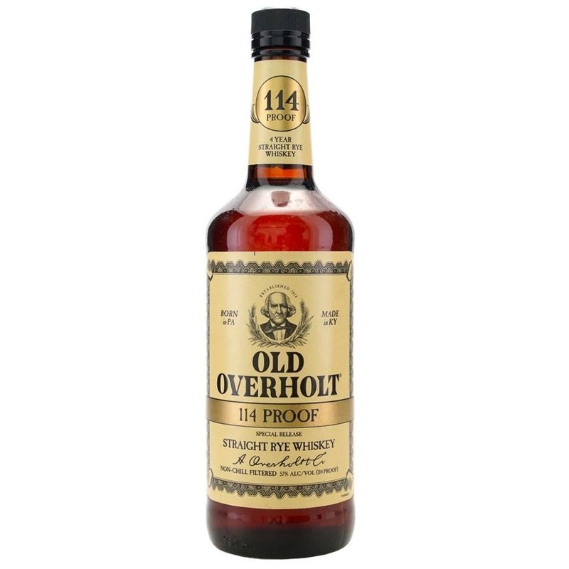 Old Overholt 114 Proof Straight Rye Whiskey - ForWhiskeyLovers.com