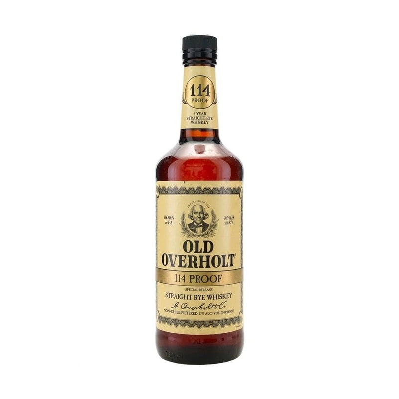Old Overholt 114 Proof Straight Rye Whiskey - ForWhiskeyLovers.com