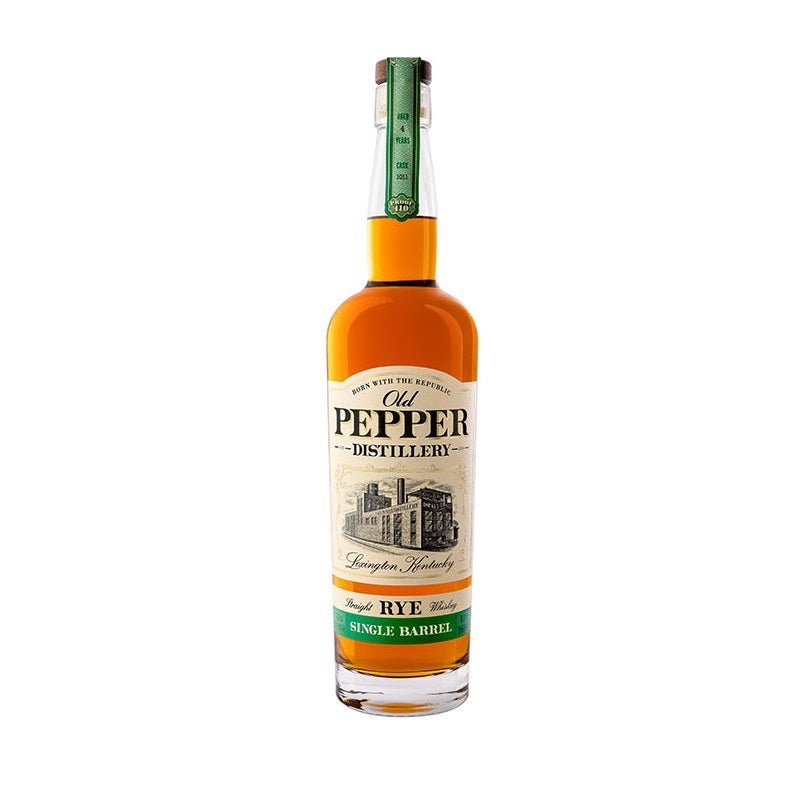 Old Pepper Single Barrel Kentucky Straight Rye Whiskey - ForWhiskeyLovers.com