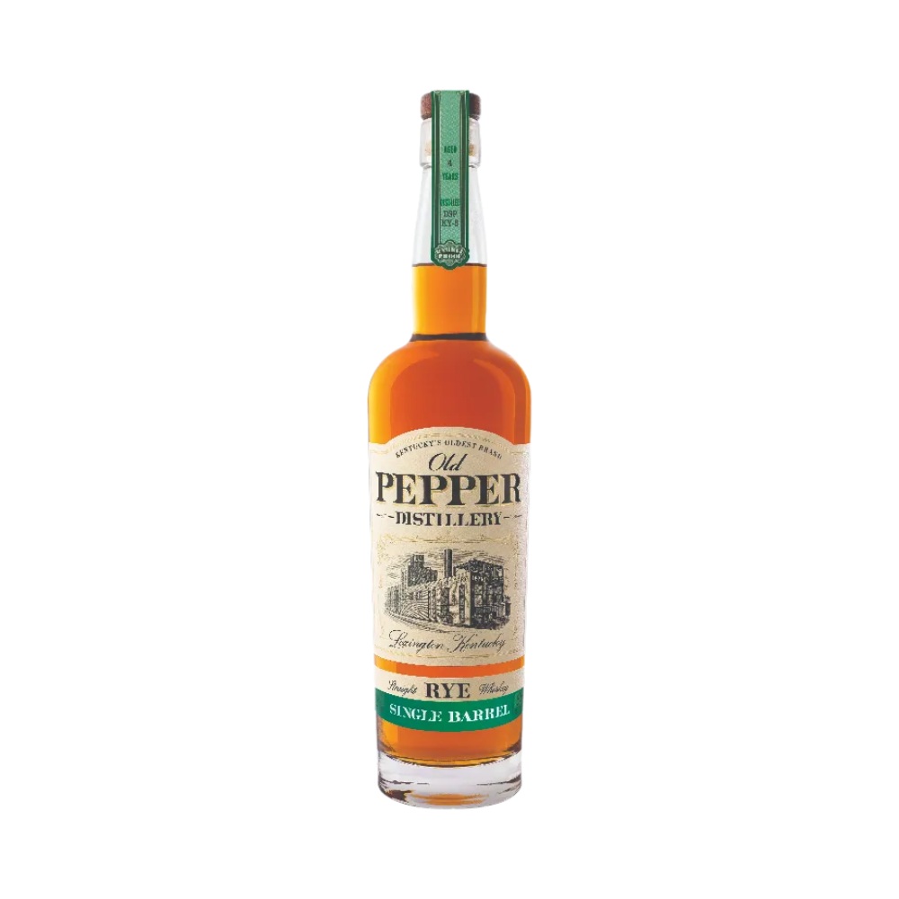Old Pepper Single Barrel Rye Barrel Proof 750 ml - ForWhiskeyLovers.com