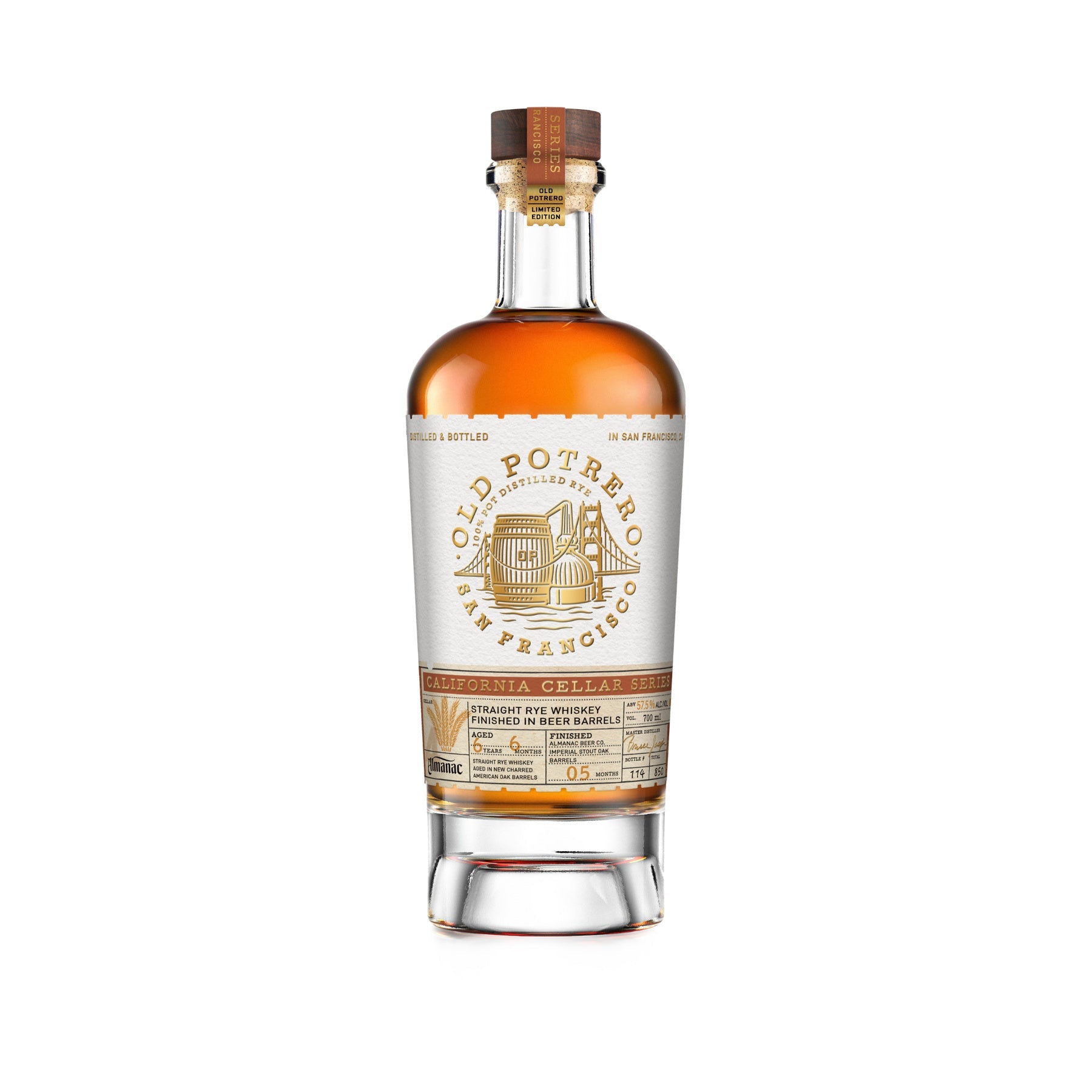 Old Potrero California Cellar Series #04 Almanac Beer Finish 700mL - ForWhiskeyLovers.com