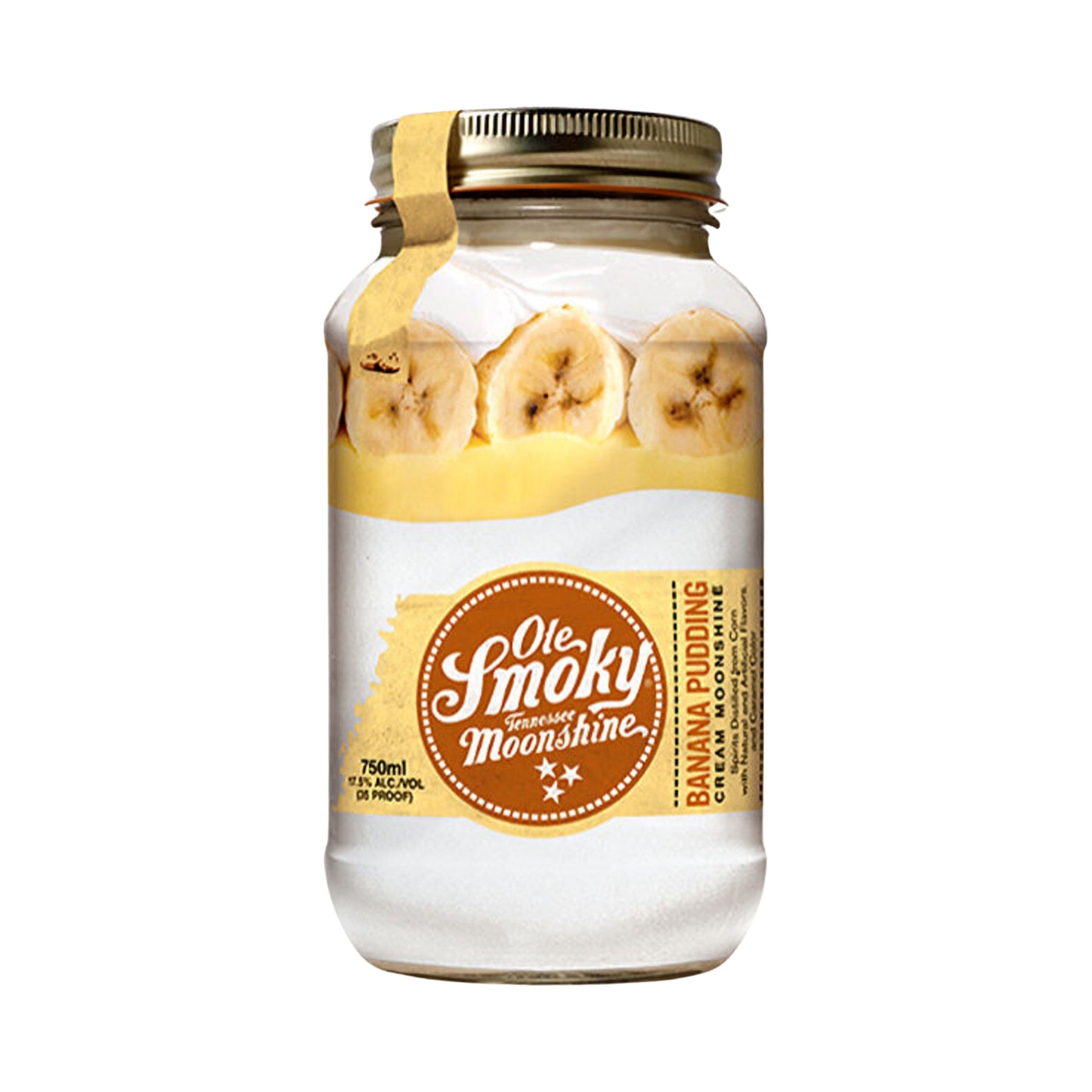 Ole Smoky Banana Pudding Cream Moonshine 750ml - ForWhiskeyLovers.com