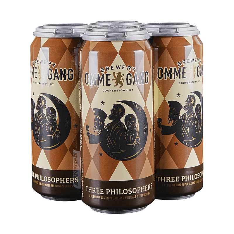 Ommegang Brewery Three Philosophers Quad Beer 4-Pack - ForWhiskeyLovers.com