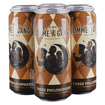 Ommegang Brewery Three Philosophers Quad Beer 4-Pack - ForWhiskeyLovers.com