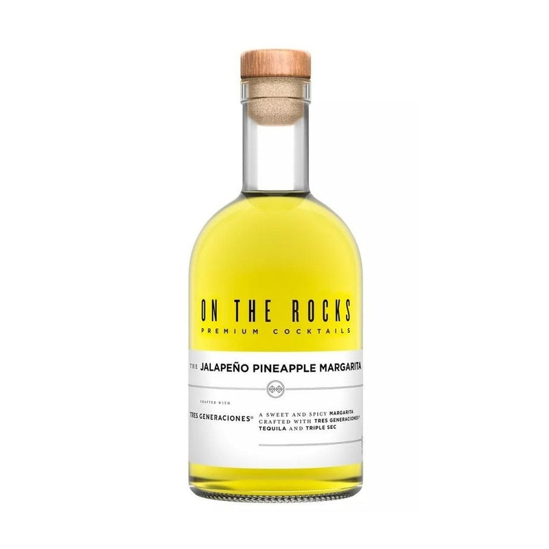On The Rocks 'The Jalapeno Pineapple Margarita' Premium Cocktail 375ml - ForWhiskeyLovers.com