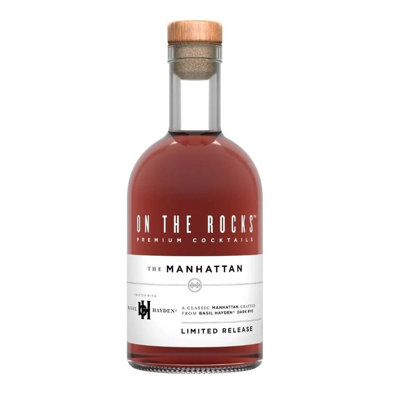 On The Rocks 'The Manhattan' Premium Cocktail 375ml - ForWhiskeyLovers.com