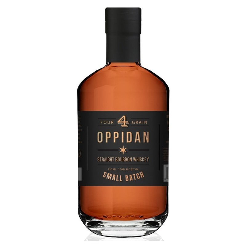 Oppidan Four Grain Small Batch Straight Bourbon Whiskey - ForWhiskeyLovers.com