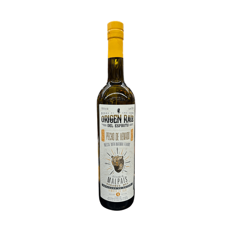 Origen Raiz del Espiritu Pecho de Venado Mezcal - ForWhiskeyLovers.com