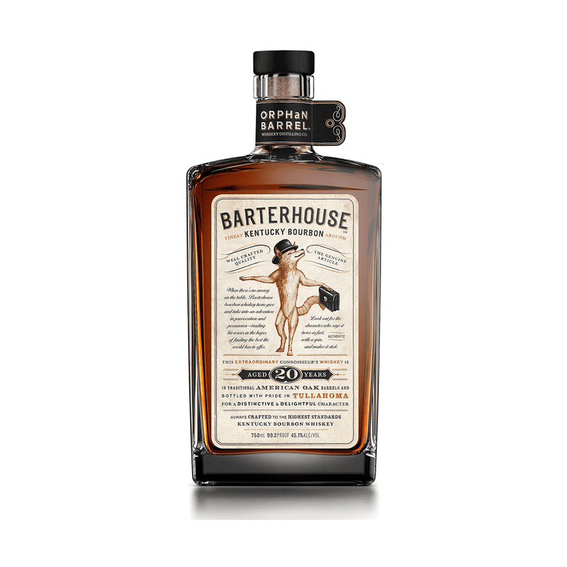 Orphan Barrel Barterhouse 20 Year Old Kentucky Bourbon Whiskey - ForWhiskeyLovers.com