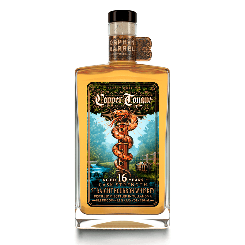 Orphan Barrel Copper Tongue 16 Year Old Cask Strength Straight Bourbon Whiskey - ForWhiskeyLovers.com