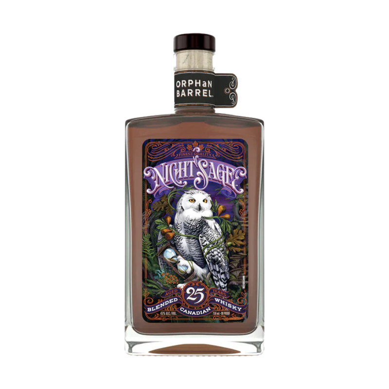 Orphan Barrel Night Sage 25 Year Blended Canadian Whisky - ForWhiskeyLovers.com