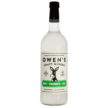 Owen's Mint + Cucumber + Lime Craft Mixers - ForWhiskeyLovers.com