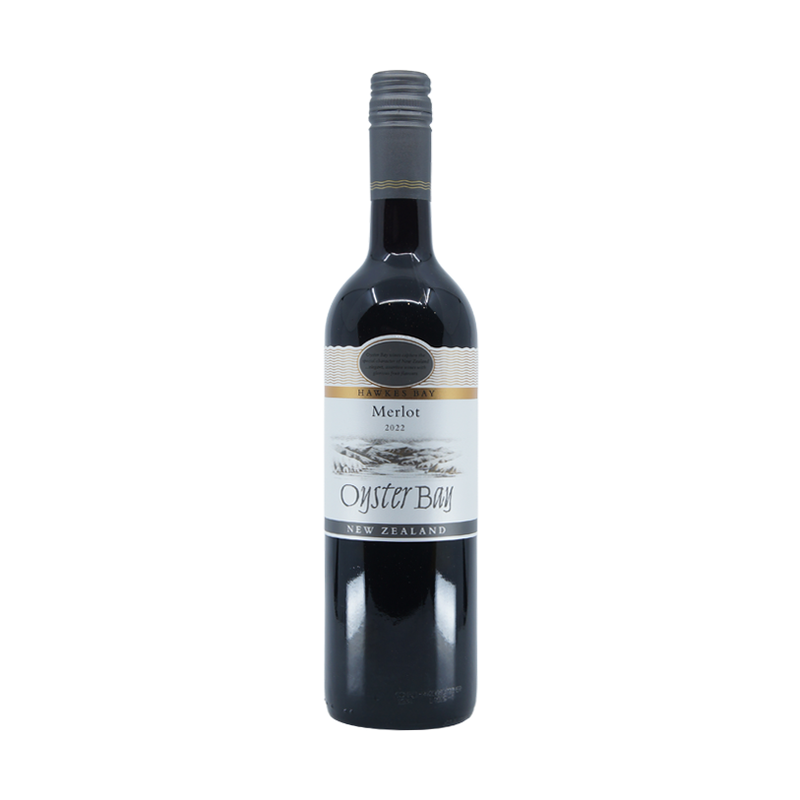 Oyster Bay Hawkes Bay Merlot 2022 - ForWhiskeyLovers.com