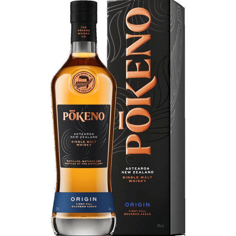 Pōkeno Origin New Zealand Single Malt Whiskey - ForWhiskeyLovers.com