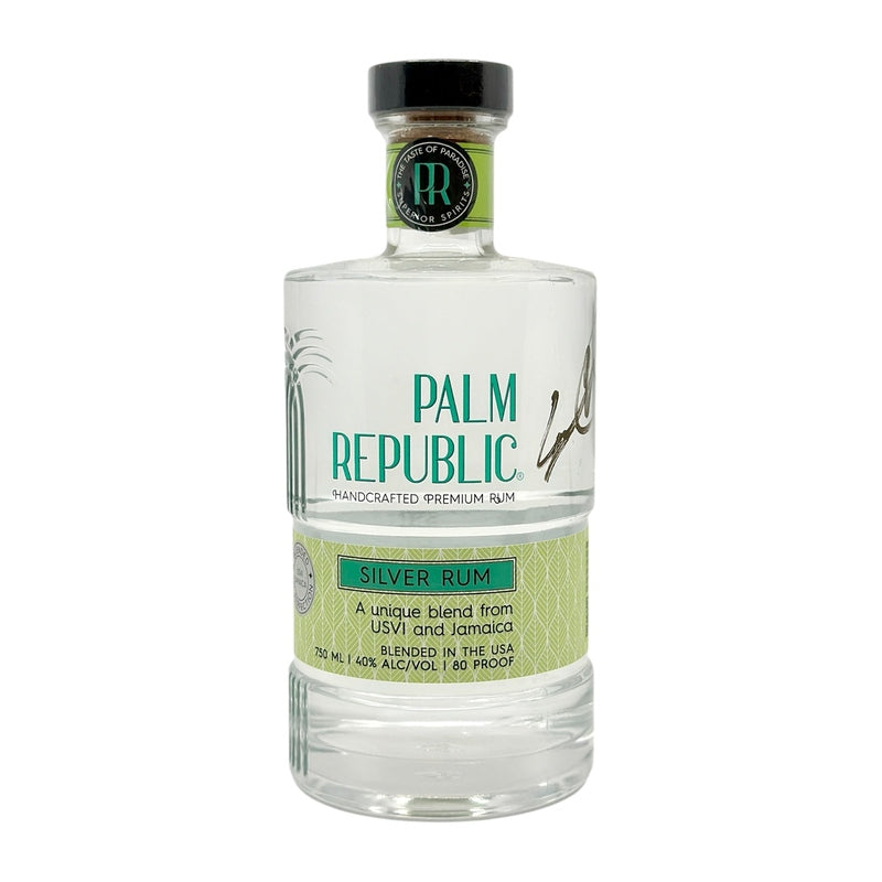 Palm Republic White Rum Signed by Eric Winter - ForWhiskeyLovers.com