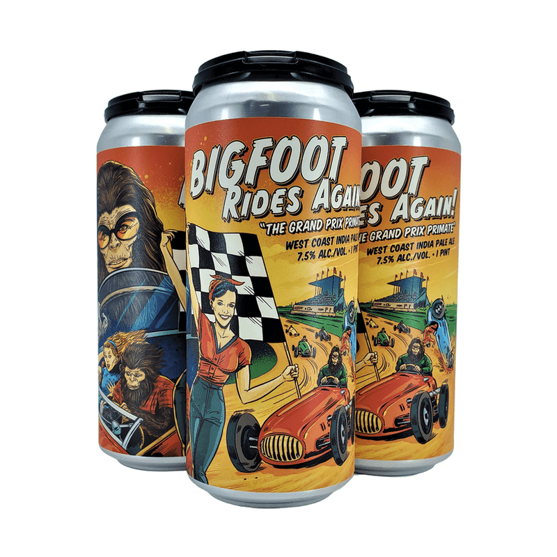 Paperback Brewing Co. Bigfoot Rides Again West Coast IPA Beer 4-Pack - ForWhiskeyLovers.com