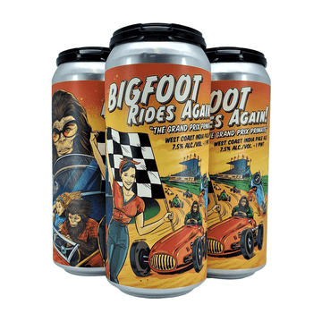 Paperback Brewing Co. Bigfoot Rides Again West Coast IPA Beer 4-Pack - ForWhiskeyLovers.com