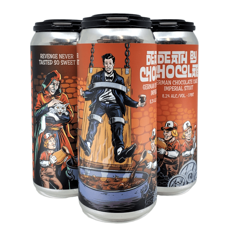 Paperback Brewing Co. Death by Chocolate Imperial Stout Beer 4-Pack - ForWhiskeyLovers.com