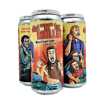 Paperback Brewing Co. Dial 'M' Mullet West Coast Lager Beer 4-Pack - ForWhiskeyLovers.com