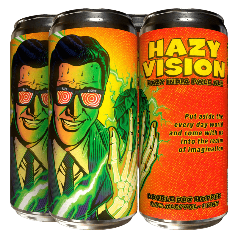 Paperback Brewing Co. 'Hazy Vision' Hazy IPA - ForWhiskeyLovers.com