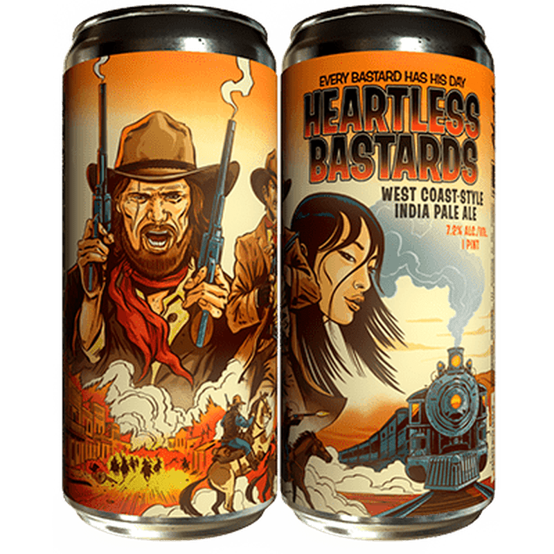 Paperback Brewing Co. 'Heartless Bastards' West Coast IPA 4-Pack - ForWhiskeyLovers.com
