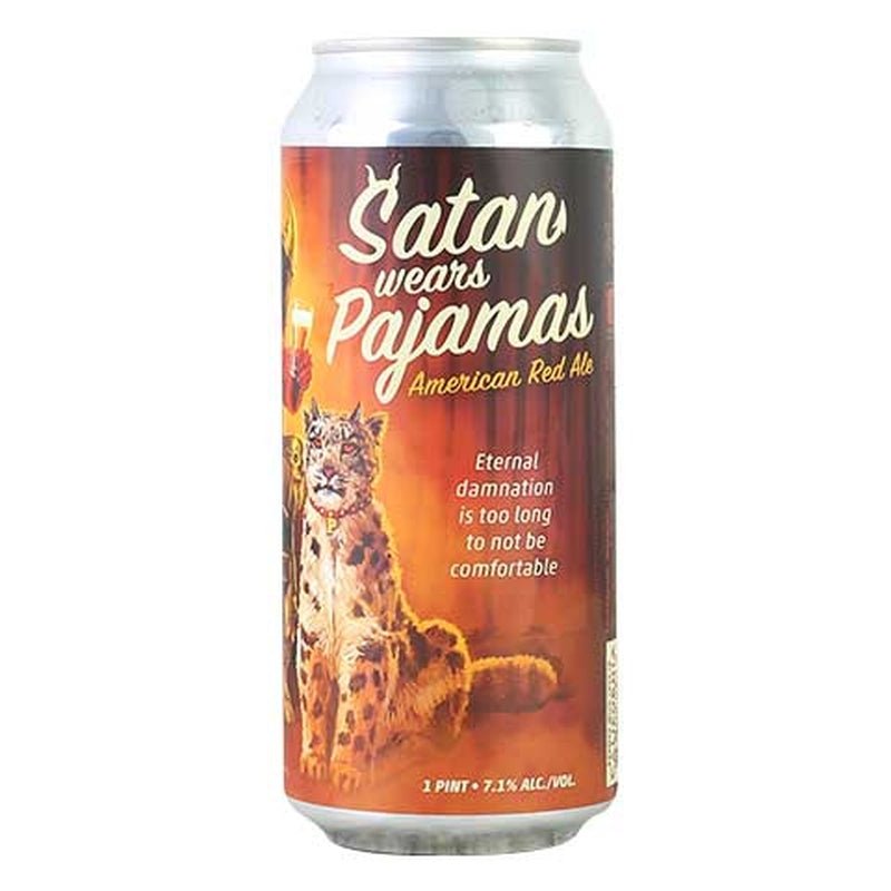 Paperback Brewing Co. Satan Wears Pajamas American Red Ale Single Can - ForWhiskeyLovers.com