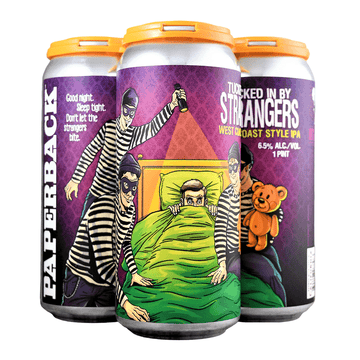 Paperback Brewing Co. Tucked In By Strangers West Coast IPA Beer 4-Pack - ForWhiskeyLovers.com