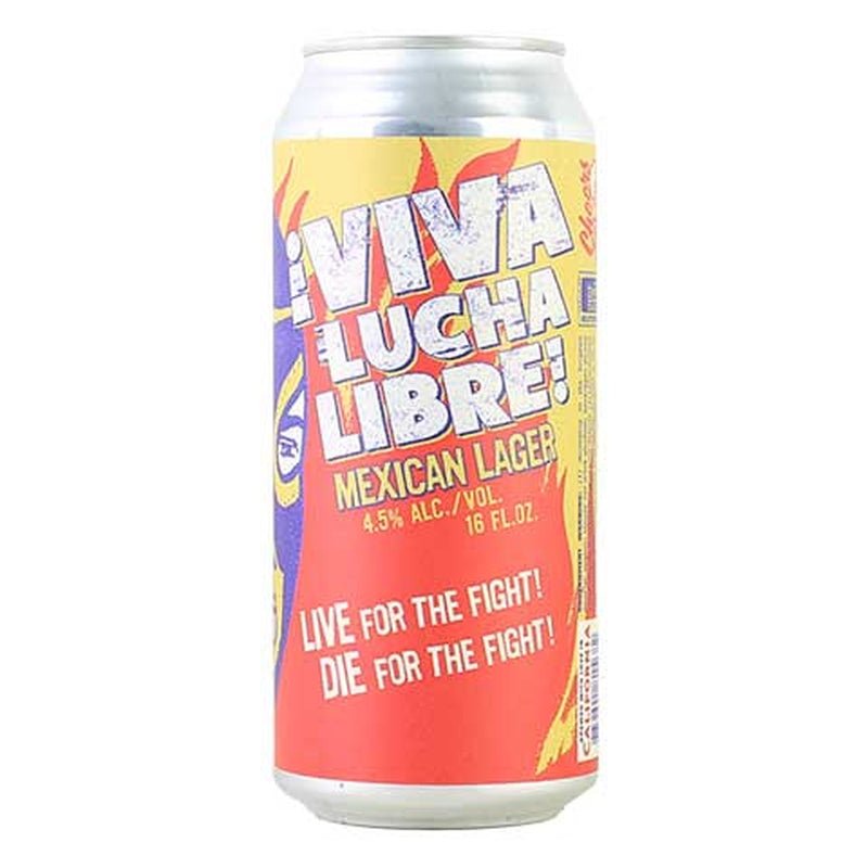 Paperback Brewing Co. Viva Lucha Libre! Mexican Lager Single Can - ForWhiskeyLovers.com