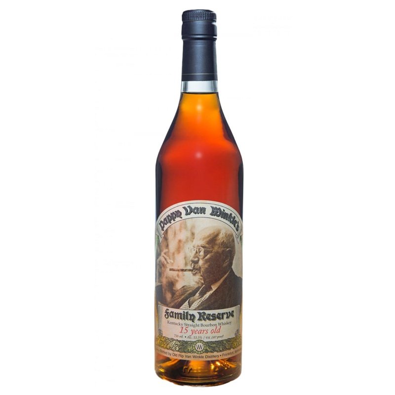 Pappy Van Winkle's Family Reserve 15 Year Old Kentucky Straight Bourbon Whiskey - ForWhiskeyLovers.com