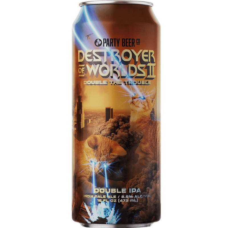 Party Beer Co. Destroyer of Worlds II Double the Trouble - ForWhiskeyLovers.com