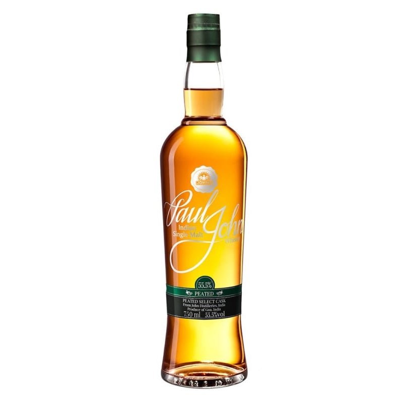 Paul John Peated Select Cask Indian Single Malt Whisky - ForWhiskeyLovers.com