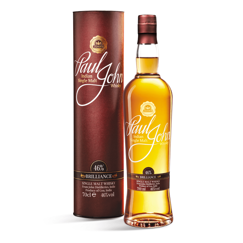 Paul John Whisky Single Malt Brilliance 750ml - ForWhiskeyLovers.com