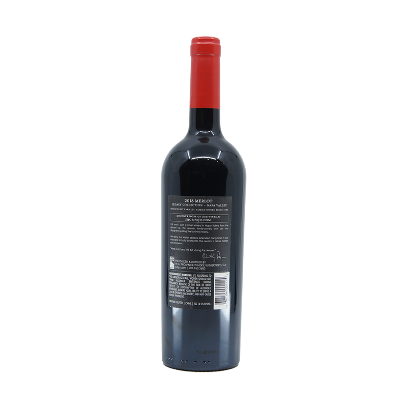 Peju Merlot 2018 - ForWhiskeyLovers.com