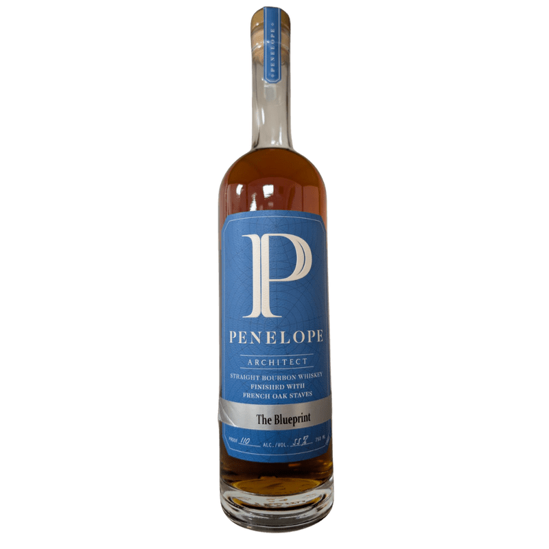 Penelope Architect The Blueprint Private Barrel Straight Bourbon Whiskey - ForWhiskeyLovers.com