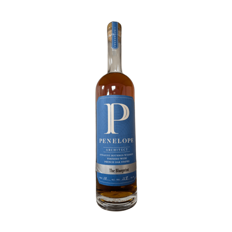 Penelope Architect The Blueprint Private Barrel Straight Bourbon Whiskey - ForWhiskeyLovers.com