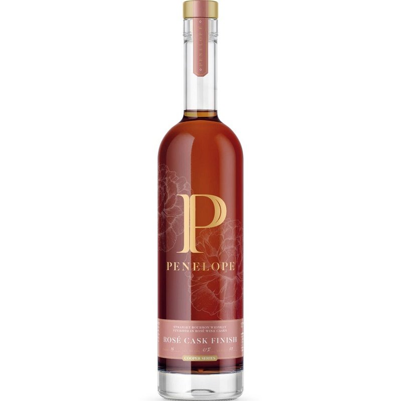 Penelope Rosé Cask Finish Four Grain Straight Bourbon Whiskey - ForWhiskeyLovers.com