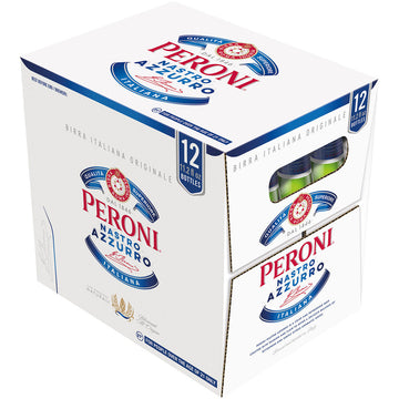 Peroni Nastro Azzurro Beer 12-Pack - ForWhiskeyLovers.com