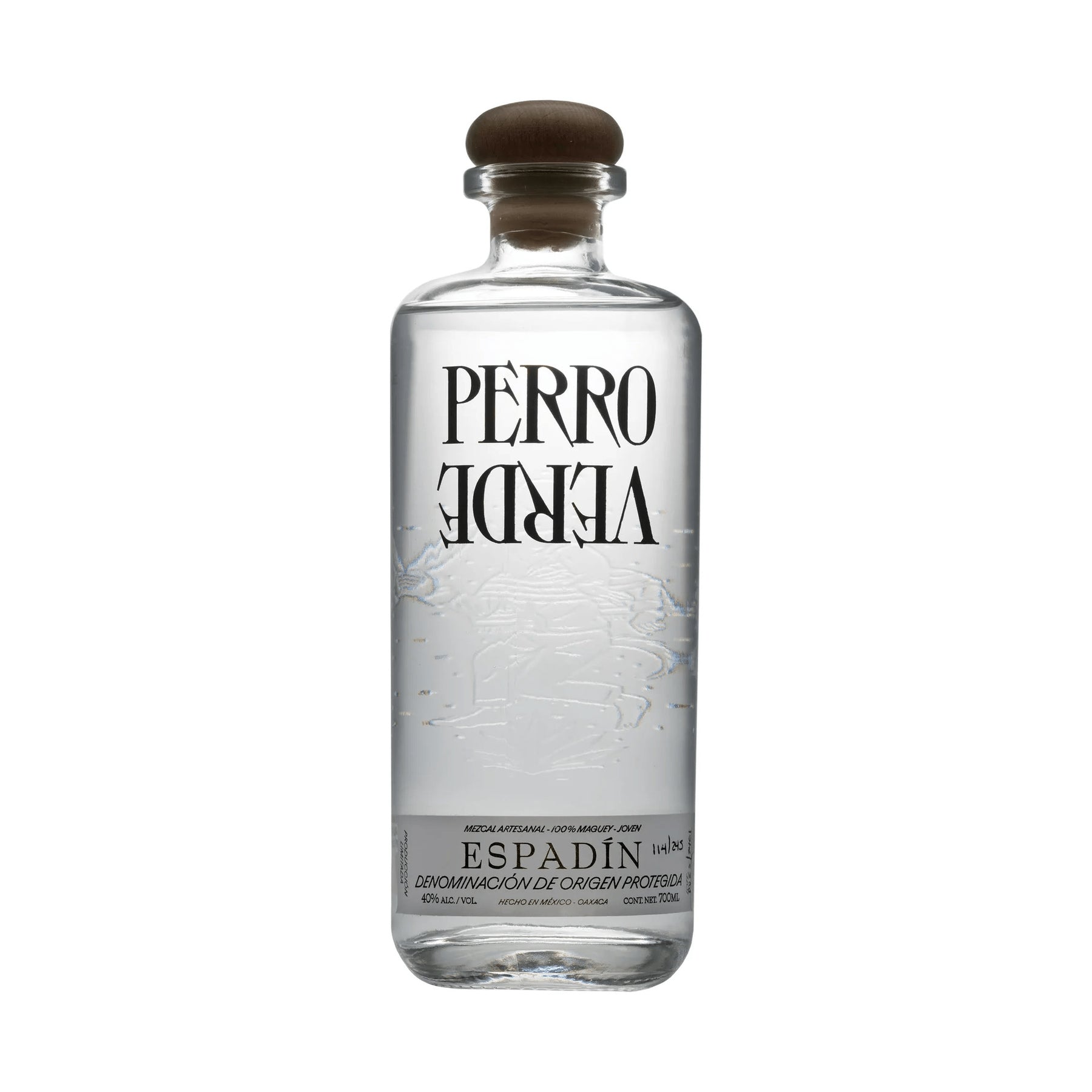 Perro Verde Espadín Mezcal Artesanal Joven 700ml - ForWhiskeyLovers.com