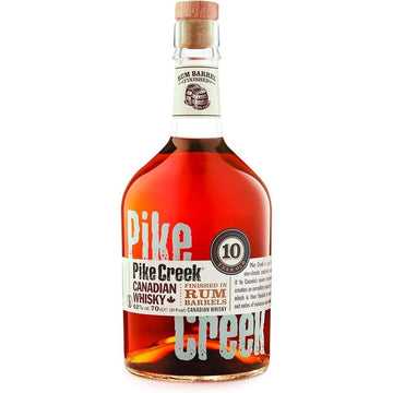 Pike Creek 10 YO Canadian Whisky Finished In Rum Barrels 750ml - ForWhiskeyLovers.com