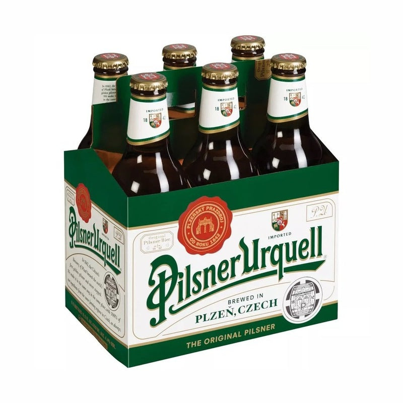 Pilsner Urquell Pilsner Beer 6-Pack - ForWhiskeyLovers.com