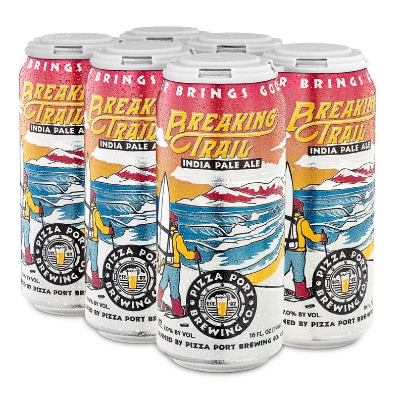 Pizza Port Brewing Co. 'Breaking Trail' IPA Beer 6-pack - ForWhiskeyLovers.com