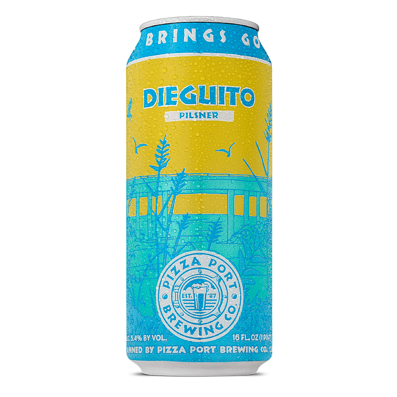 Pizza Port Brewing Co. 'Dieguito' Pilsner Beer 6-Pack - ForWhiskeyLovers.com