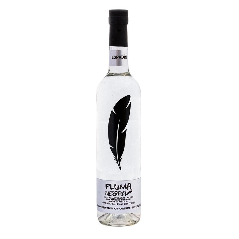 Pluma Negra 40 Espadín Mezcal White Label - ForWhiskeyLovers.com