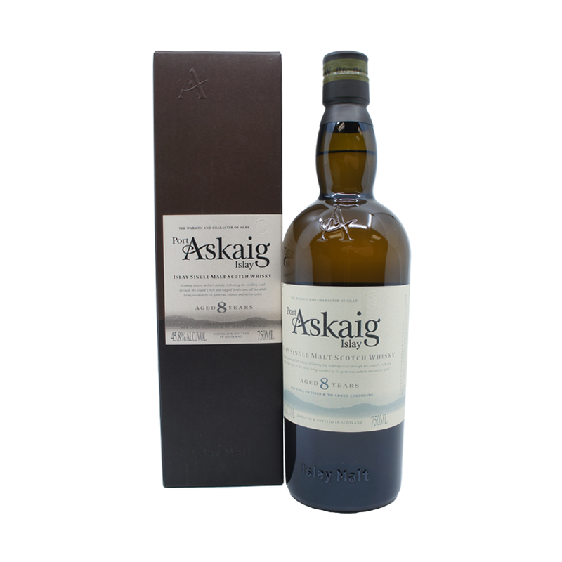Port Askaig 8 Year Old Islay Single Malt Scotch Whisky - ForWhiskeyLovers.com