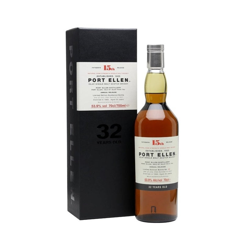 Port Ellen 32 Year Old 1983 Islay Single Malt Scotch Whisky - ForWhiskeyLovers.com