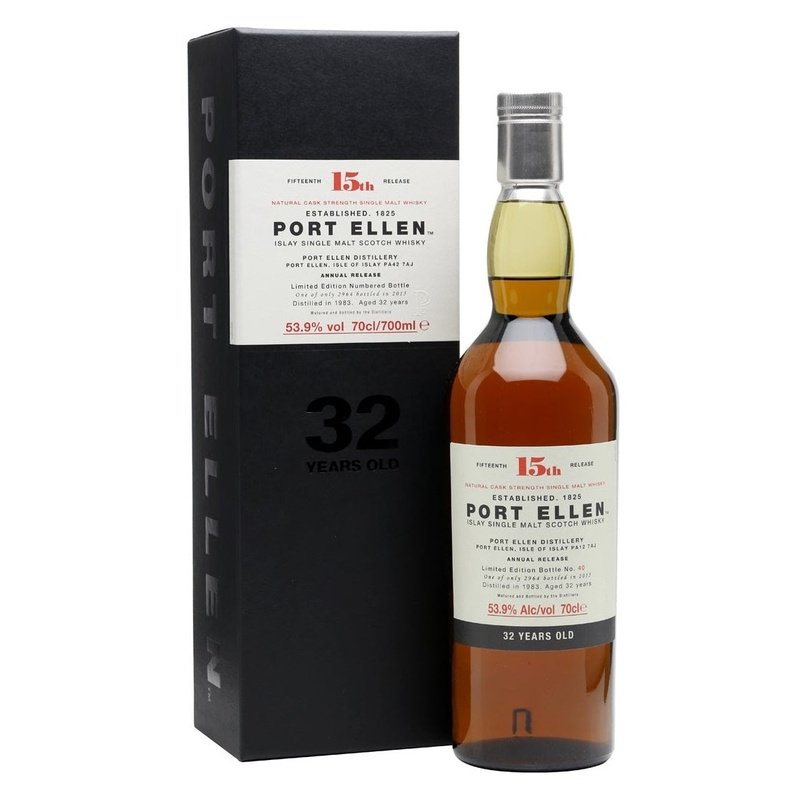 Port Ellen 32 Year Old 1983 Islay Single Malt Scotch Whisky - ForWhiskeyLovers.com